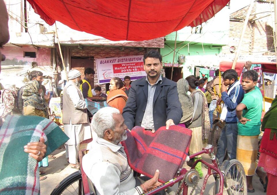 Winter Relief Project, Jamia Nagar, Delhi