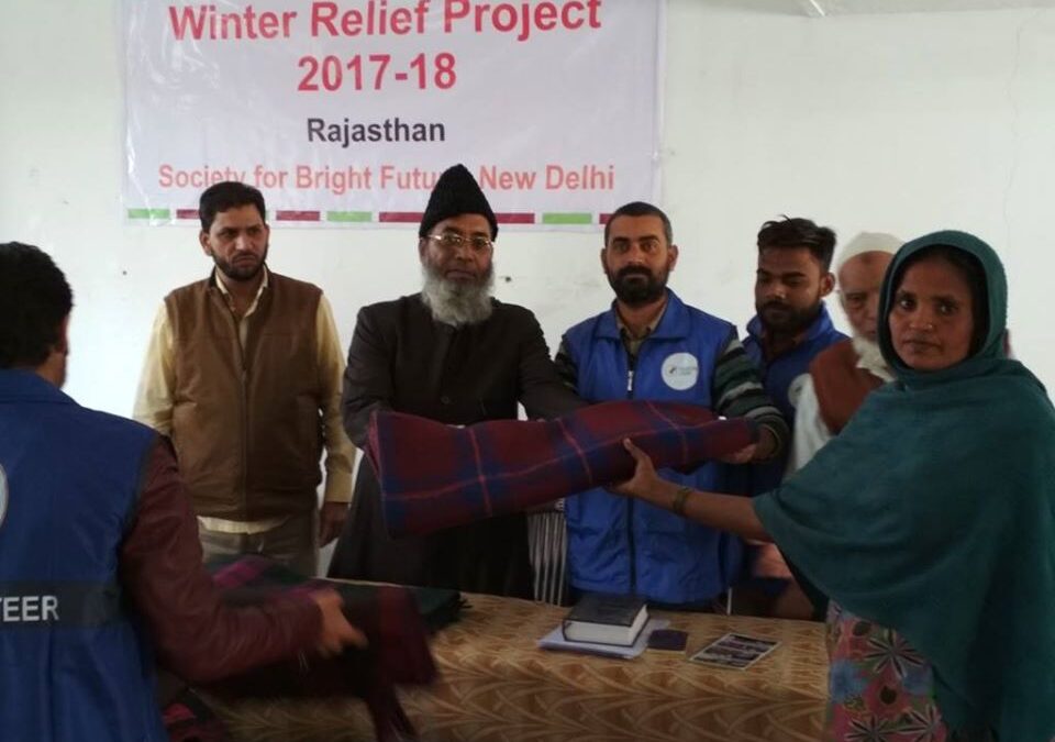 Blankets Distribution in Rajasthan