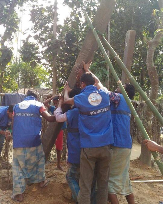 Housing Project under Flood Rehabilitation Work in Hailakandi, Assam South