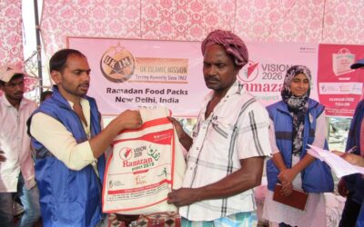 Food Kits Distribution, Madanpur Khadar, Delhi