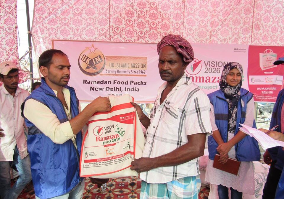 Food Kits Distribution, Madanpur Khadar, Delhi