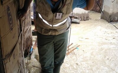 Survey of flood affected area of Karimganj, Assam South