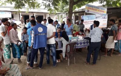 FREE MEDICAL CAMP FOR FLOOD VICTIMS