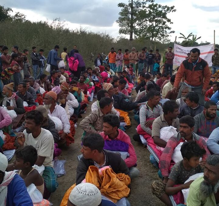 RELIEF WORK FOR STORM VICTIMS PALWAL HARYANA