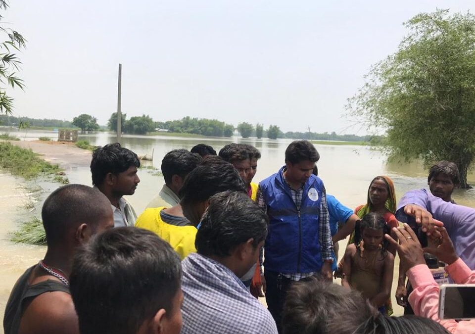 SBF distributed Relief kits among flood affected people