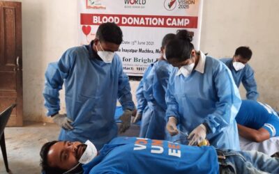 Blood Donation Camp by Society for Bright Future