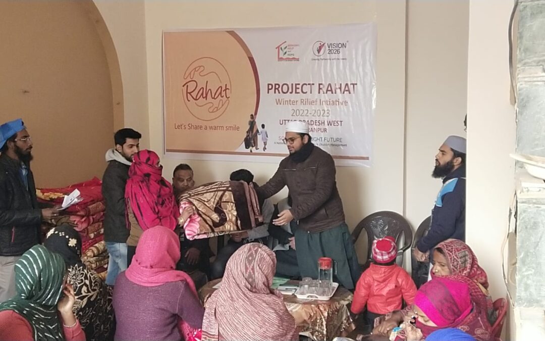 Winter Relief program in Saharanpur, UP West