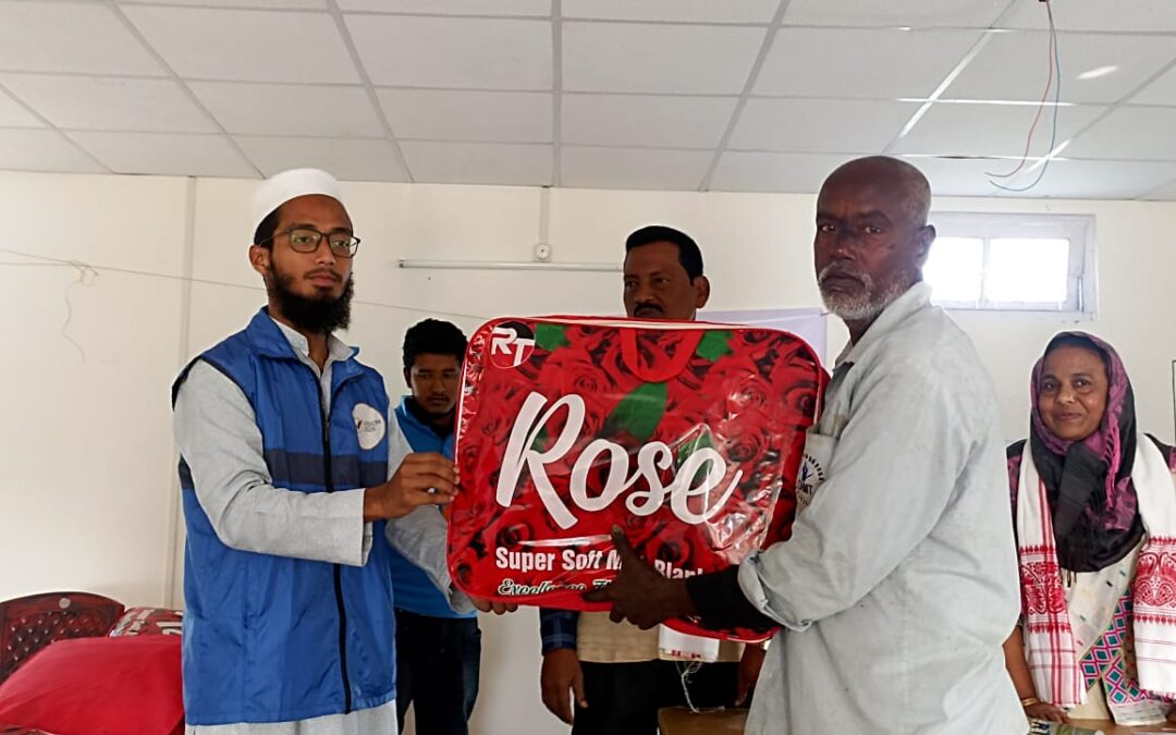 Winter Relief program in Barreta, Assam North was organized on the 3rd January 2023