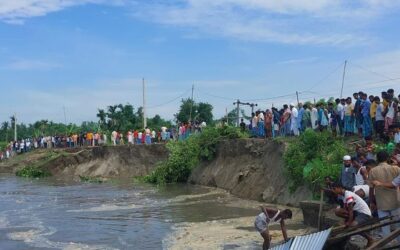 A devastating incident took place in the Larkuchi area of Nalbari district, Assam North