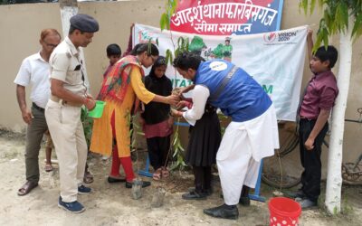 SBF organized a tree plantation program in Bihar on the auspicious occasion of Teacher’s Day