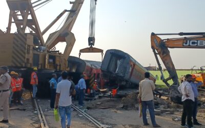 North East Express train derailment in Bihar’s Buxar