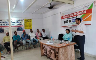 A mitigation program for volunteers was organized in Jabalpur, Madhya Pradesh, on May 19, 2024. The program included discussions on different topics about how SBF can reach more people during the difficulties.