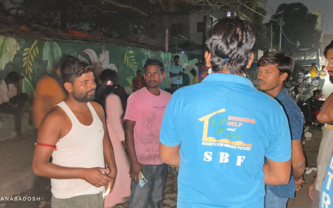 On May 3, 2024, the houses of 40 to 60 families living on the banks of Bans Ghat beyond Patna Golghar were burned to ashes.