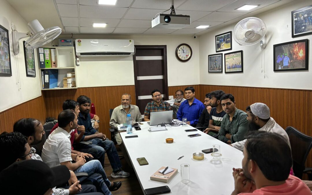 The get-together event held on June 9, 2024, at SBF Headquarters brought together volunteers, area conveners of the Society for Bright Future (SBF), and key stakeholders from localities in Delhi.