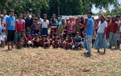 On July 3, 2024, the Dalgaon area core of Darrang (Assam North) district started a flood rescue operation in the Shyampur area. More than 50 people were rescued by the SBF volunteer team.