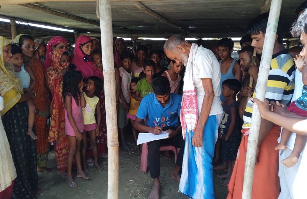 On July 5, 2024, the Mangaldoi area core team of SBF (Darrang district, Assam North) visited Bandia.