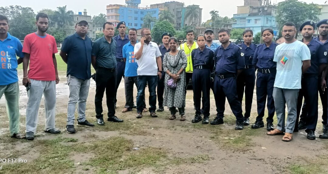 On June 30, 2024, all the necessary things were arranged for the mock drill program to be held on July 1, 2024, at Dhubri PC Baruah Ground. This mock drill program is being organized by DDMA Dhubri.