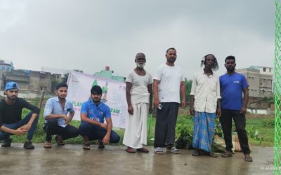 On July 25, 2024, the Society for Bright Future’s Durgapur team planted saplings at Naim Nagar. They planted a total of 100 saplings.