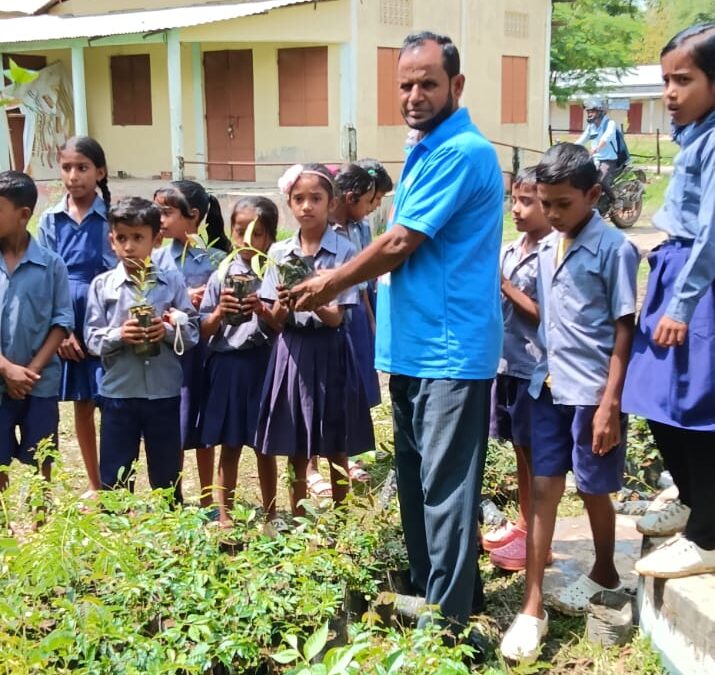 On 12 August 2024, the Society for Bright Future’s Nagaon team (Assam North) successfully organized a sapling plantation drive at Rangloo, covering Kothiyatoli Balika LP School and Niz Kothiyatoli Education Block.