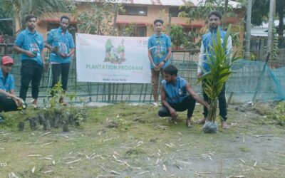 Today, on 12 August, the Society for Bright Future’s Dhubri team (Assam North) successfully organized a tree plantation drive across Motirchar and Gauripur. Spearheaded by Fatek Ali, Zonal Convener Assam North