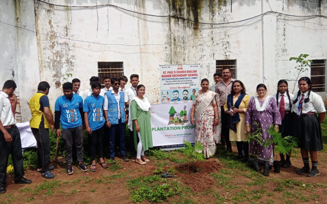 The Society for Bright Future (SBF) volunteer team in Raipur, Chhattisgarh, successfully conducted a week-long sapling plantation campaign from September 10 to 16.