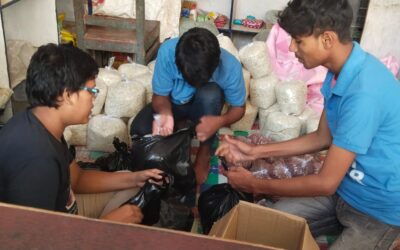 The volunteers of the Society for Bright Future distributed essential flood relief kits to 50 families affected by the devastating floods in Araria, Bihar.