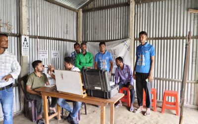 A free eye check-up camp was successfully organized today (15th October 2024) at the CESD Skill Center in Nagarbera, Kamrup (Rural) district, benefiting over 85 local residents