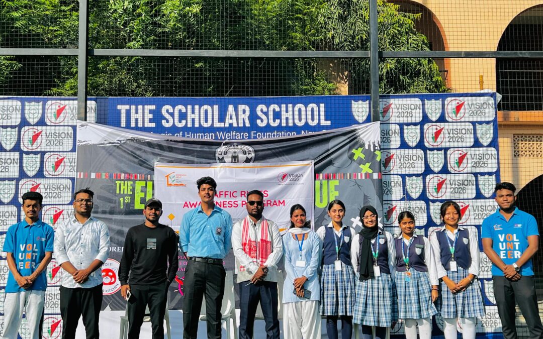 On November 21, 2024, Society for Bright Future (SBF), Assam North, Guwahati Zone (Nunmati Area Core, Kamrup Metro District), organized a Traffic Rules Awareness Program at Scholer School of India.