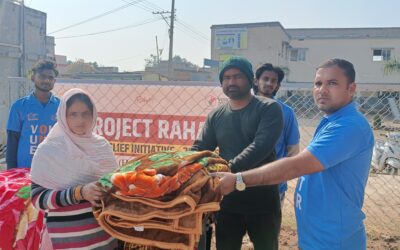 In the spirit of service, Society for Bright Future (SBF) distributed 50 blankets to the needy in Banha, Hazaribagh (Jharkhand), amidst the cold weather