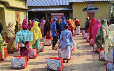 Society for Bright Future Distributes Blankets in Tupamari, Assam