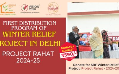 First Distfribution Program of Project Rahat Delhi