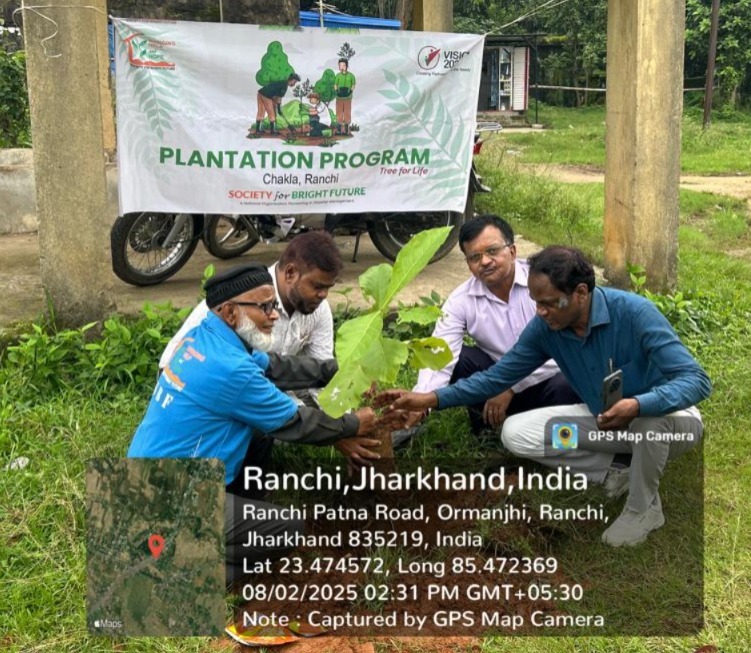 Tree Plantation Drive at Ormanjhi, Ranchi: Sowing Seeds for a Greener Tomorrow