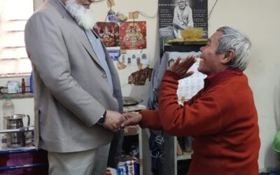 Society for Bright Future Organizes Warm Clothes Distribution Program at Mahatma Jyotiba Phule Memorial Old Age Home