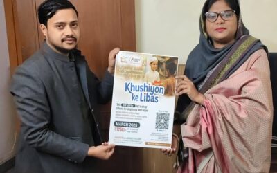 Mr. Imran Aziz, PR Coordinator (SBF Delhi), met with Mrs. Naziya Danish, Councillor from Batla House, Delhi, in connection with the “Khushiyon Ke Libas” project.